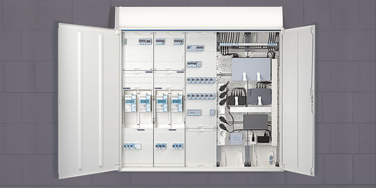 Technikzentrale bei Elektro Ströbel GmbH in Wendelstein