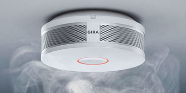 Gira Rauchwarnmelder bei Elektro Ströbel GmbH in Wendelstein b. Nürnberg